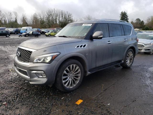 INFINITI QX80 2015 gray 4dr spor gas JN8AZ2NE7F9086250 photo #1