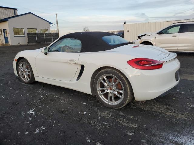 PORSCHE BOXSTER 2013 white  gas WP0CA2A83DS114806 photo #3