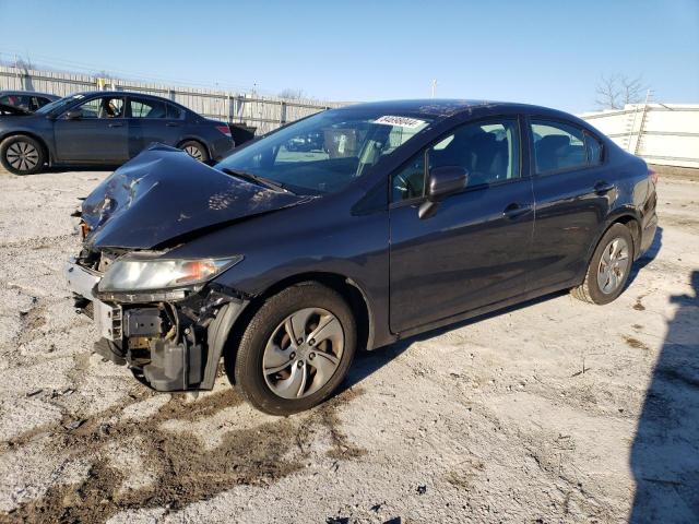 HONDA CIVIC 2015 gray  gas 2HGFB2F59FH503230 photo #1