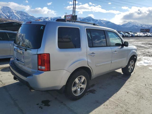 HONDA PILOT EXLN 2011 silver 4dr spor gas 5FNYF4H74BB094690 photo #4