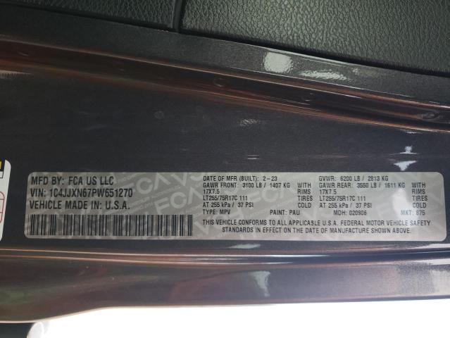 2023 JEEP WRANGLER 4 1C4JJXN67PW651270