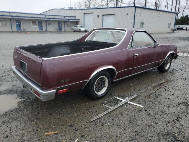 CHEVROLET EL CAMINO 1980 burgundy   1W80KAK495561 photo #4