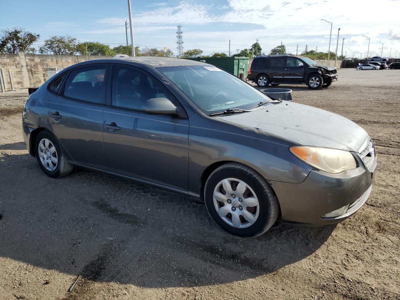 Lot #3049600633 2008 HYUNDAI ELANTRA GL