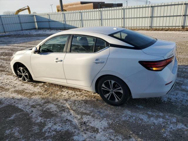 NISSAN SENTRA SV 2023 white  gas 3N1AB8CV8PY256815 photo #3