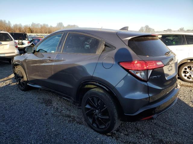 HONDA HR-V SPORT 2021 gray  gas 3CZRU6H10MM752578 photo #3