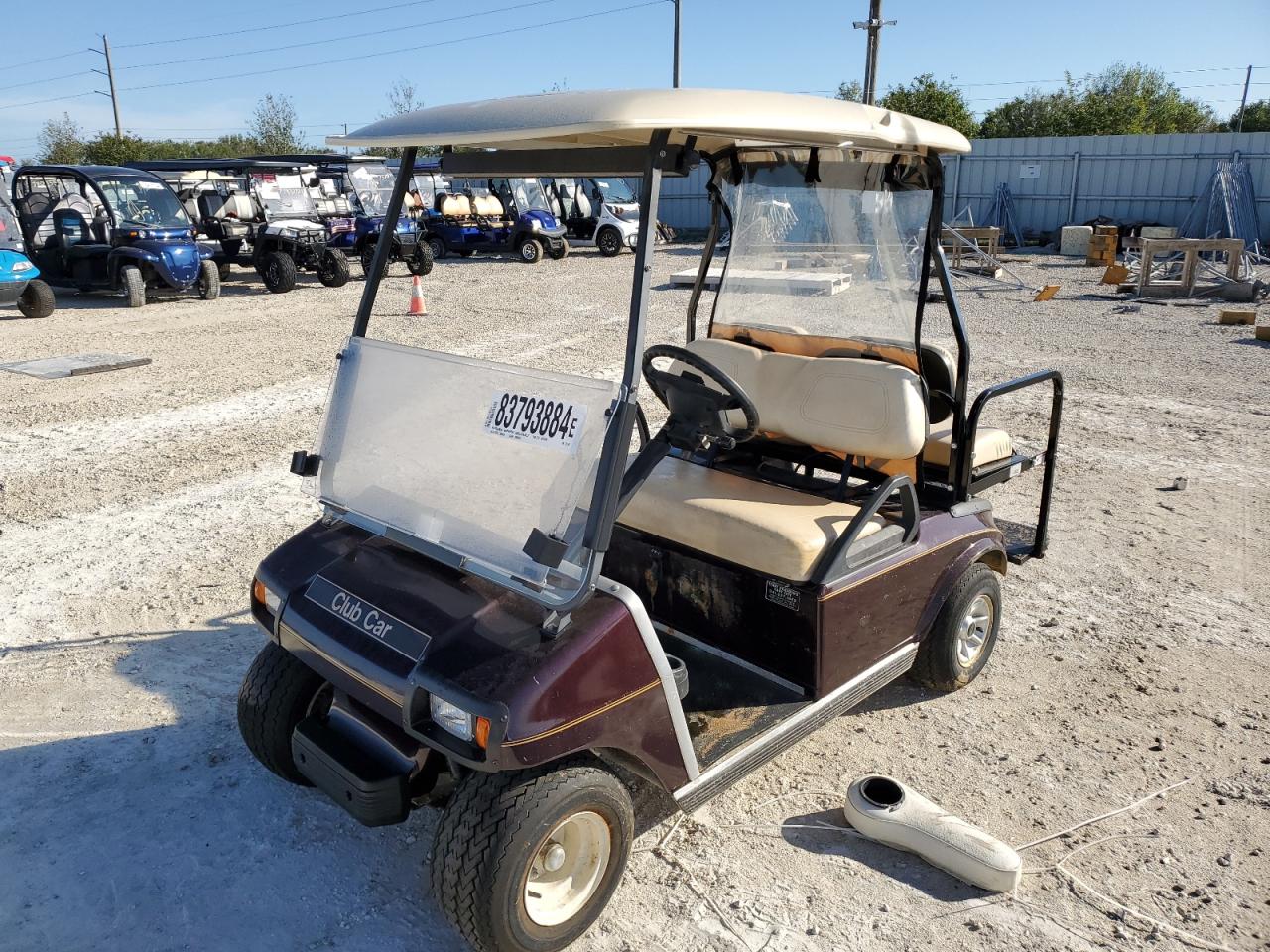 Lot #3033391923 2013 CLUB GOLF CART