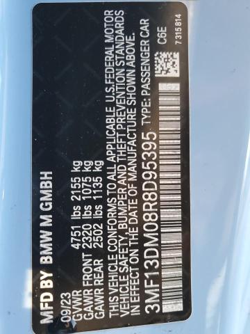 2024 BMW M2 3MF13DM08R8D95395