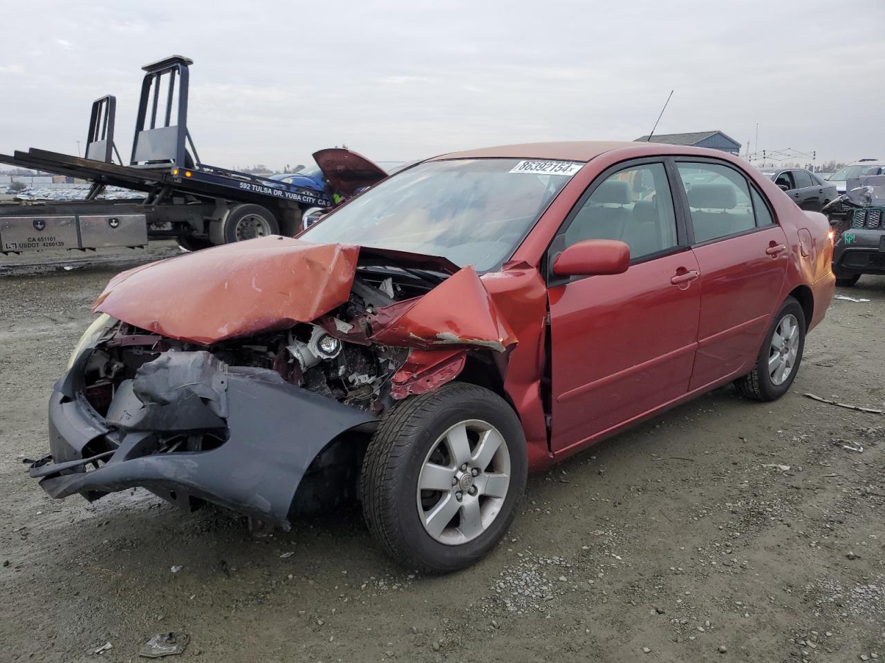 Lot #3034387091 2007 TOYOTA COROLLA CE