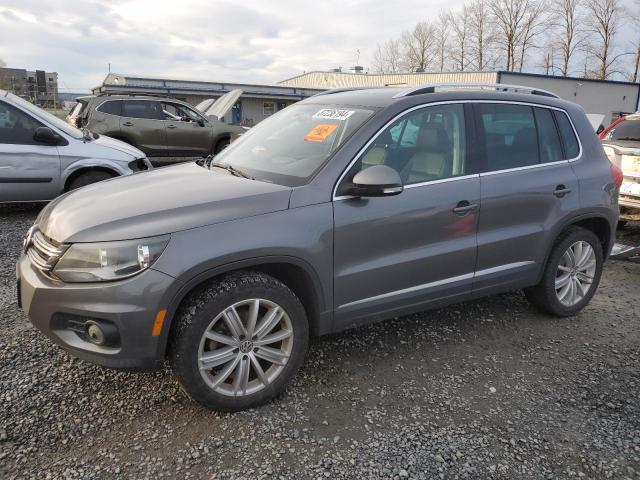 VOLKSWAGEN TIGUAN S 2015 gray  gas WVGBV7AXXFW567980 photo #1