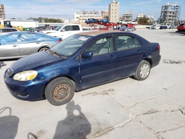 TOYOTA COROLLA CE 2006 blue  gas 1NXBR32EX6Z673478 photo #1