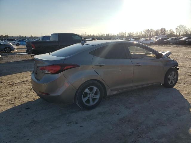 HYUNDAI ELANTRA SE 2015 tan  gas 5NPDH4AE7FH607990 photo #4