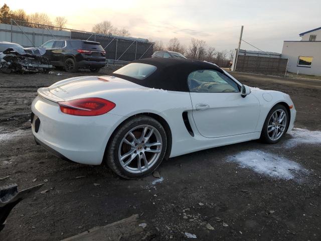 PORSCHE BOXSTER 2013 white  gas WP0CA2A83DS114806 photo #4