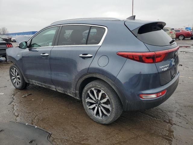 KIA SPORTAGE E 2017 blue 4dr spor gas KNDPNCAC0H7268222 photo #3