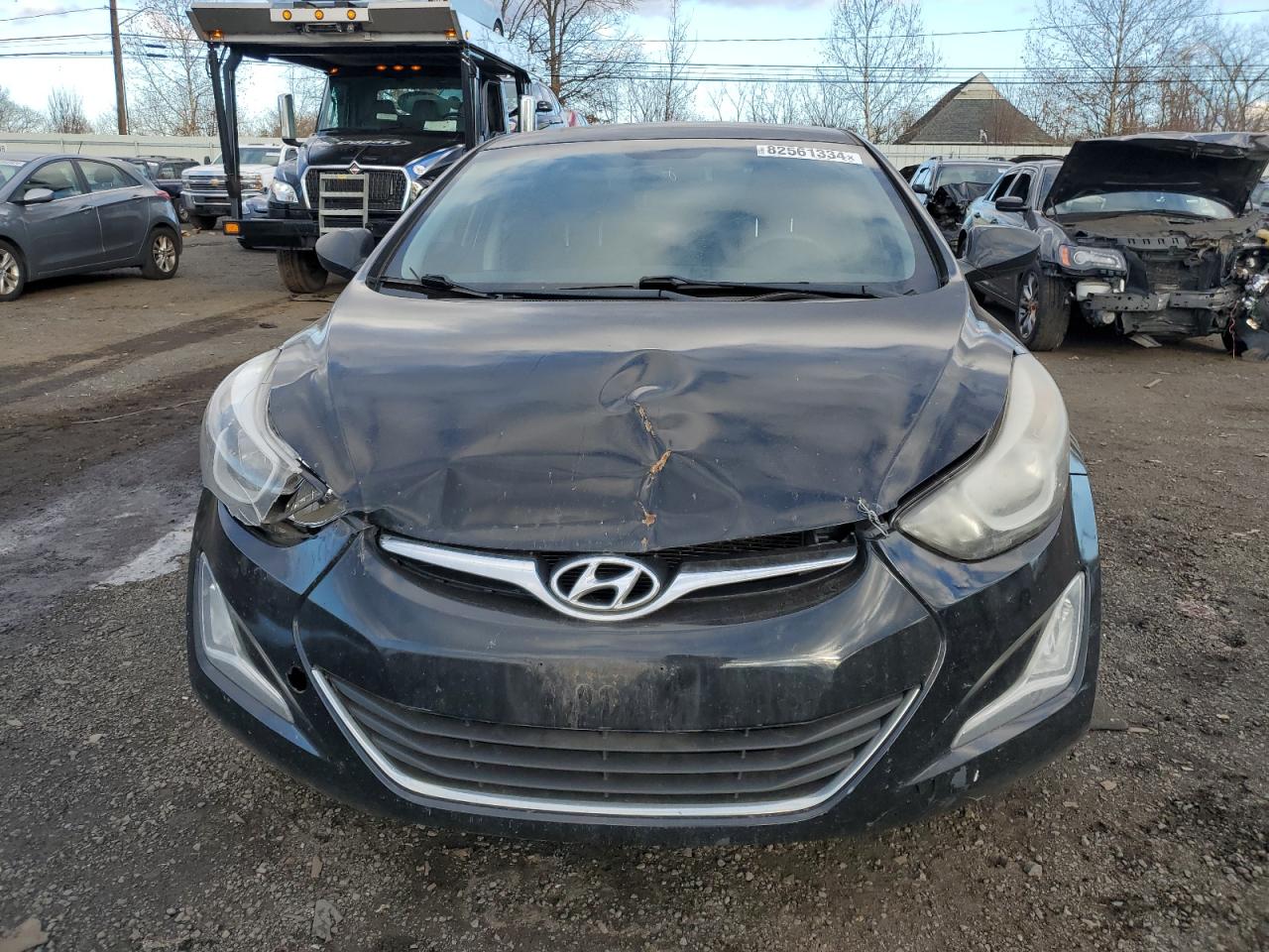 Lot #3028270851 2014 HYUNDAI ELANTRA SE