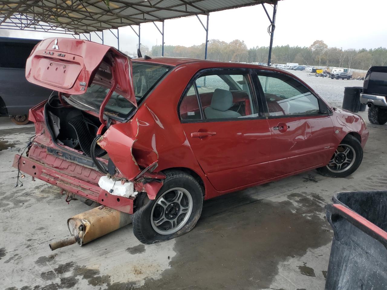 Lot #3028622919 2004 MITSUBISHI LANCER ES