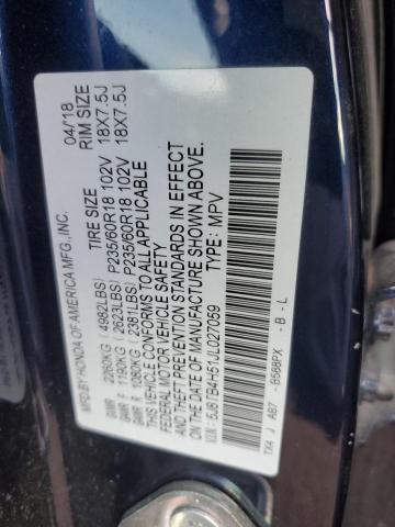 2018 ACURA RDX TECHNO - 5J8TB4H51JL027059