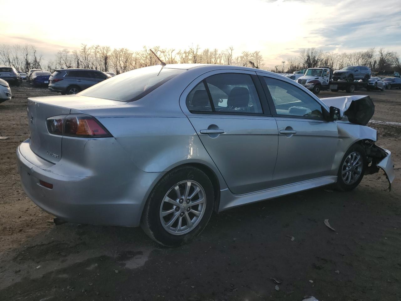 Lot #3033387928 2013 MITSUBISHI LANCER ES/