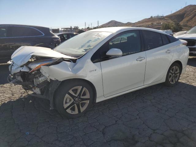 TOYOTA PRIUS 2017 white hatchbac hybrid engine JTDKARFU7H3054135 photo #1