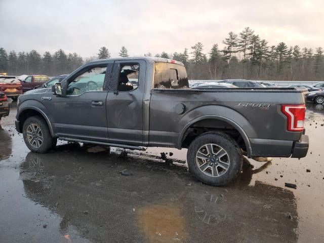 FORD F150 SUPER 2015 gray 4dr ext gas 1FTFX1EF1FFA18621 photo #3