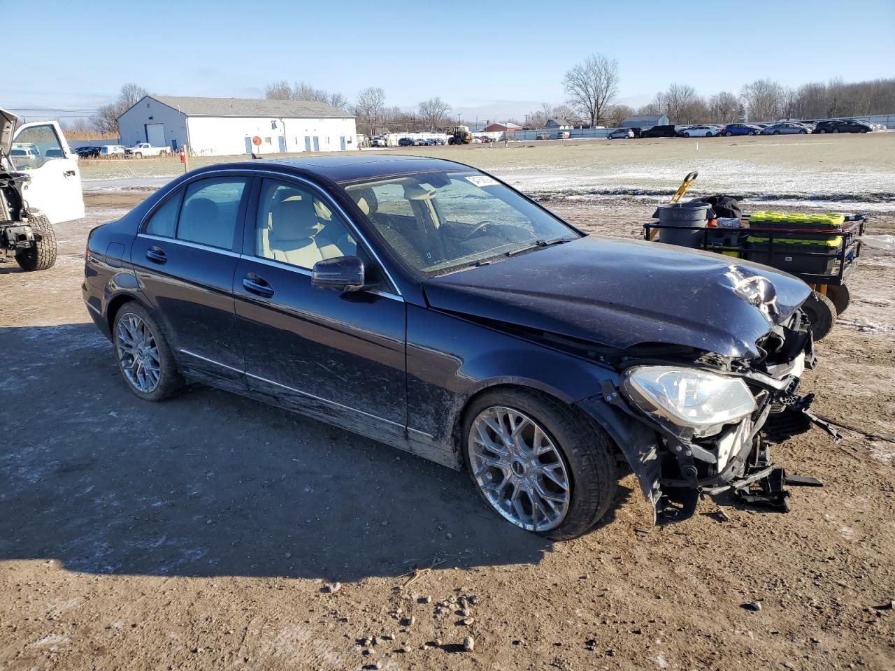 Lot #3027087762 2013 MERCEDES-BENZ C 250