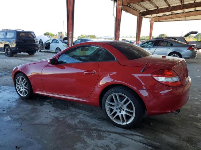 MERCEDES-BENZ SLK 350 2008 red  gas WDBWK56FX8F189180 photo #3