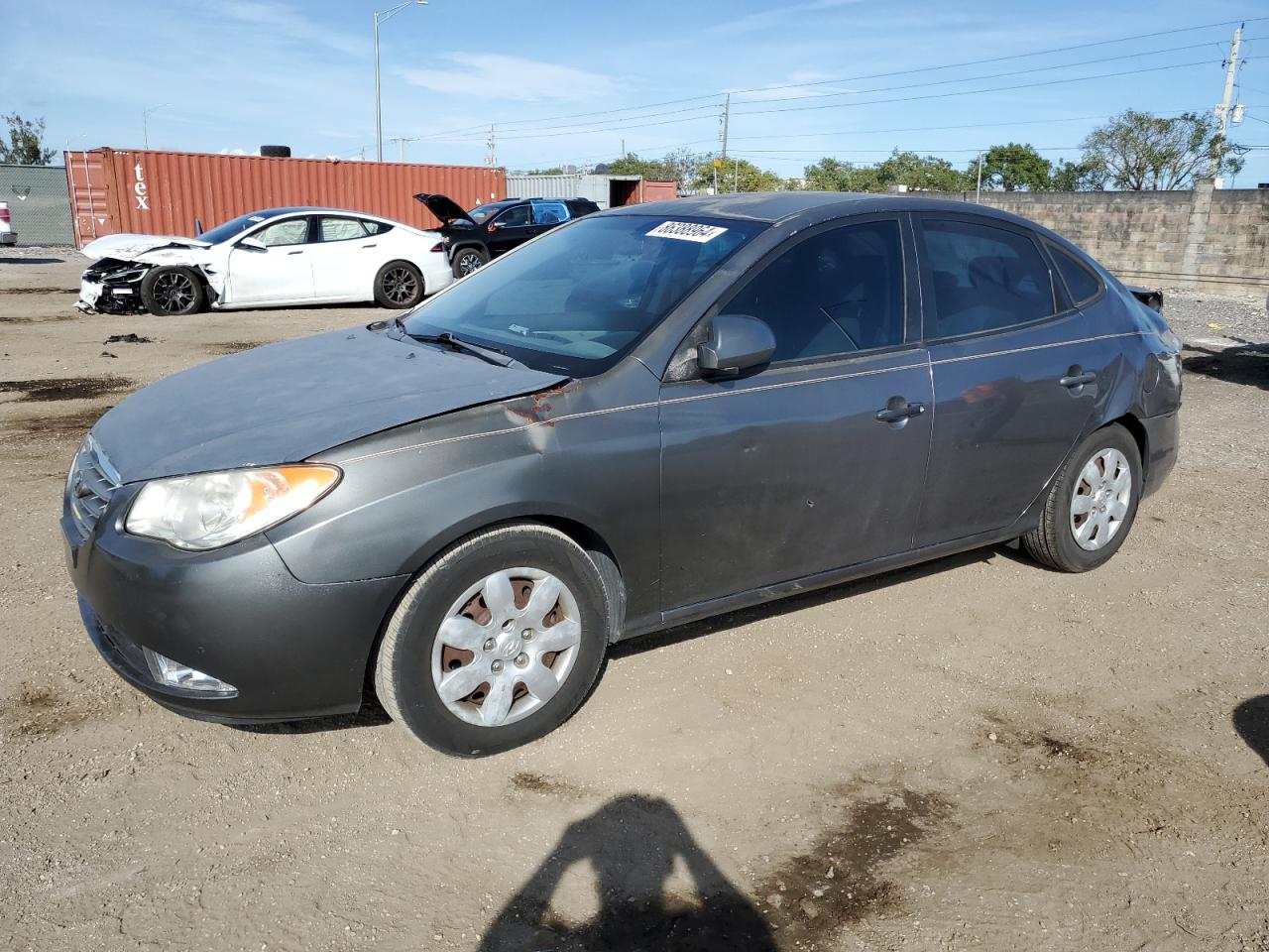 Lot #3049600633 2008 HYUNDAI ELANTRA GL