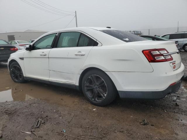 FORD TAURUS SEL 2013 white sedan 4d gas 1FAHP2E93DG204375 photo #3