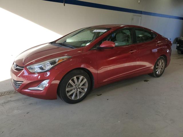 HYUNDAI ELANTRA SE 2016 red  gas 5NPDH4AE1GH657124 photo #1