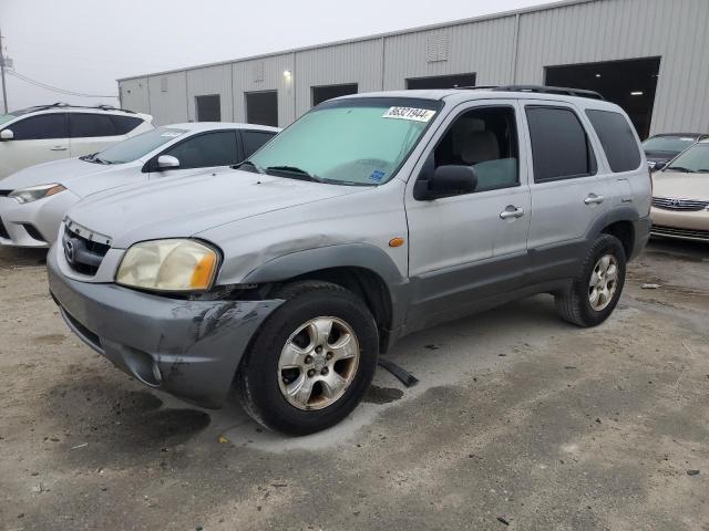 MAZDA TRIBUTE LX 2002 silver  gas 4F2YU08142KM62962 photo #1