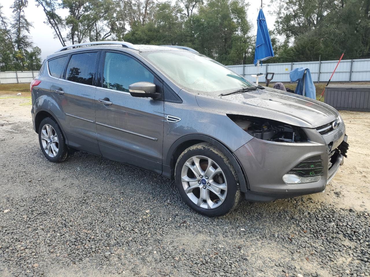 Lot #3042056247 2014 FORD ESCAPE TIT