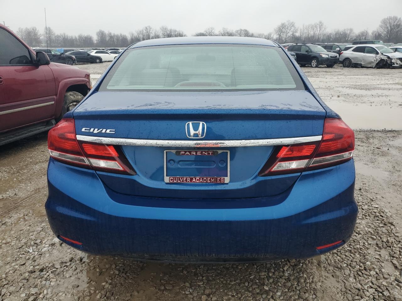 Lot #3030412458 2014 HONDA CIVIC EX