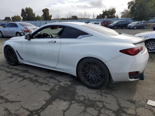 INFINITI Q60 PREMIU 2017 white  gas JN1EV7EK2HM363854 photo #3