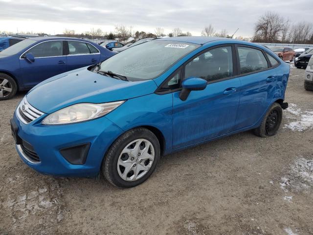 FORD FIESTA SE 2012 blue  gas 3FADP4BJ9CM169466 photo #1