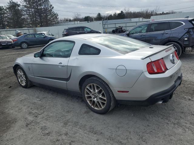 FORD MUSTANG 2012 silver  gas 1ZVBP8AM9C5246148 photo #3