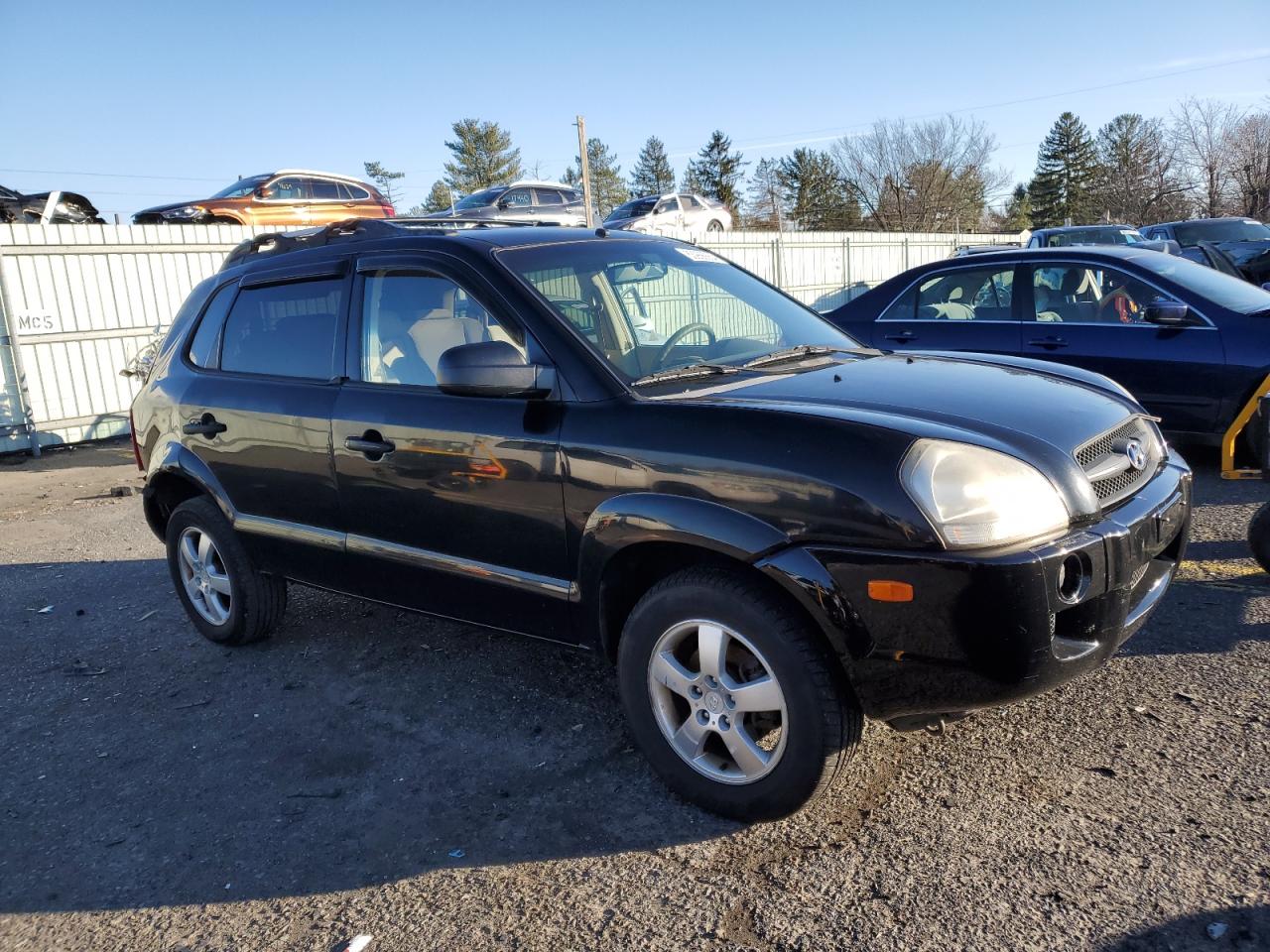 Lot #3030636107 2007 HYUNDAI TUCSON GLS