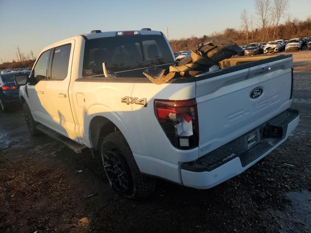 FORD F150 XLT 2024 white  gas 1FTEW3LP2RKD80166 photo #3