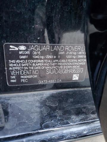 2017 JAGUAR XE PREMIUM SAJAD4BG6HA963373