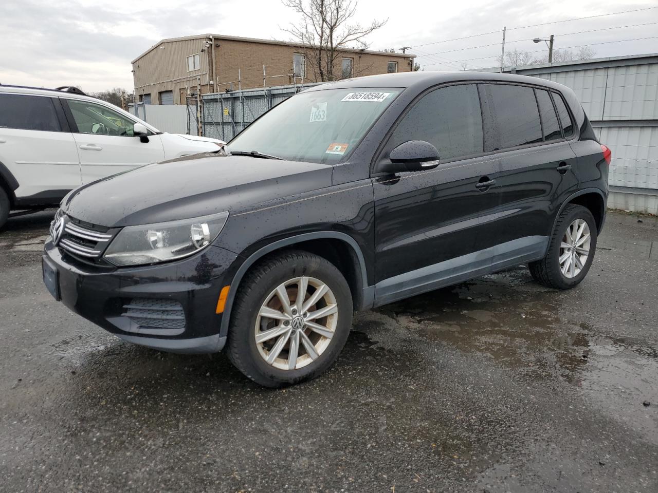 Lot #3034327090 2014 VOLKSWAGEN TIGUAN S