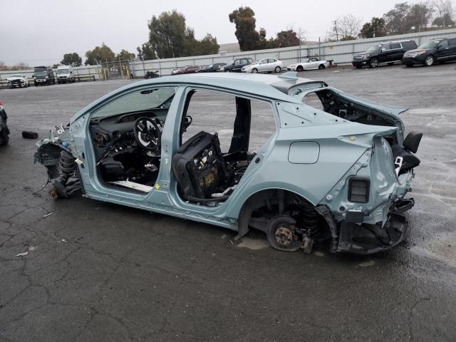 TOYOTA PRIUS 2018 turquoise  hybrid engine JTDKARFU0J3061711 photo #3