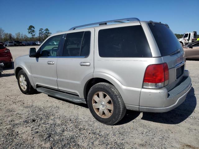 LINCOLN AVIATOR 2004 silver 4dr spor gas 5LMEU68H84ZJ40251 photo #3