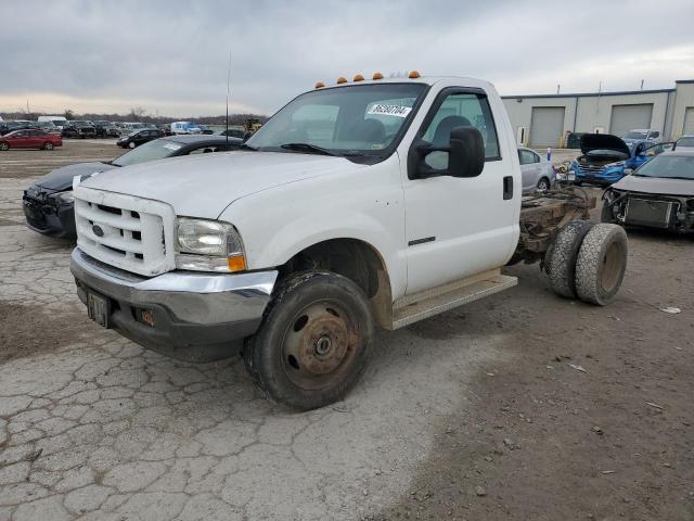 FORD F550 SUPER 2002 white  diesel 1FDAF57F82EC55166 photo #1