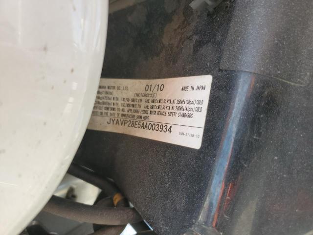 2010 YAMAHA XV1700 A JYAVP28E5AA003934