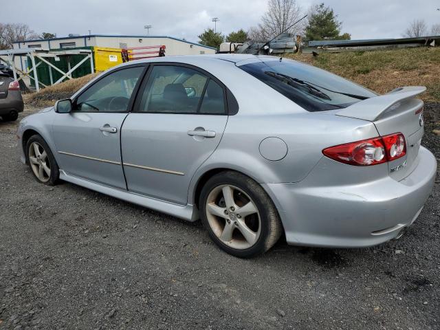 MAZDA 6 I 2005 silver hatchbac gas 1YVHP84C455M26408 photo #3