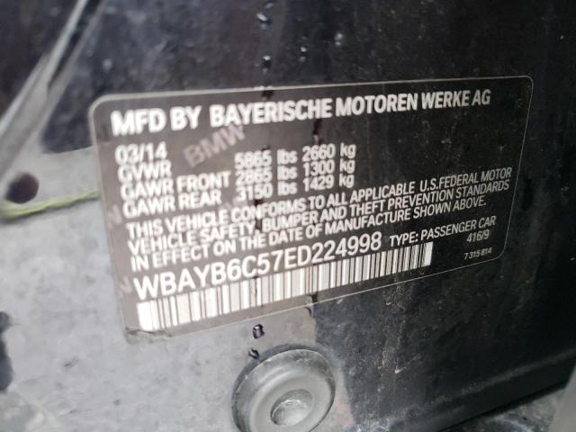 VIN WBAYB6C57ED224998 2014 BMW 7 SERIES no.13