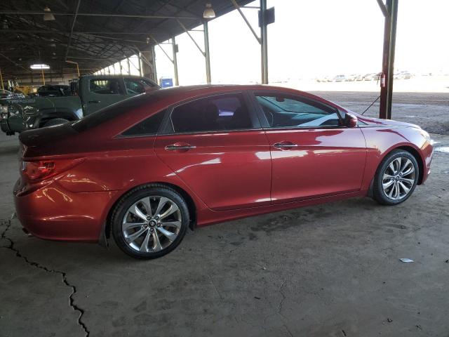 HYUNDAI SONATA SE 2011 burgundy sedan 4d gas 5NPEC4AC7BH186462 photo #4