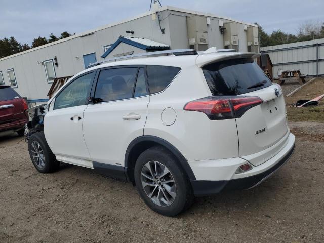 TOYOTA RAV4 HV LE 2018 white  hybrid engine JTMRJREV8JD182828 photo #3