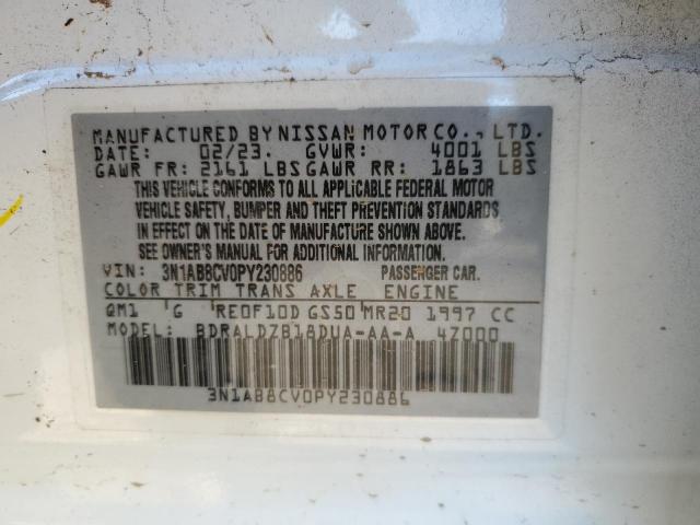 2023 NISSAN SENTRA SV - 3N1AB8CV0PY230886