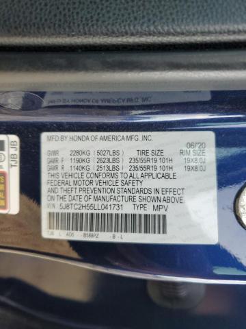 2020 ACURA RDX TECHNO - 5J8TC2H55LL041731