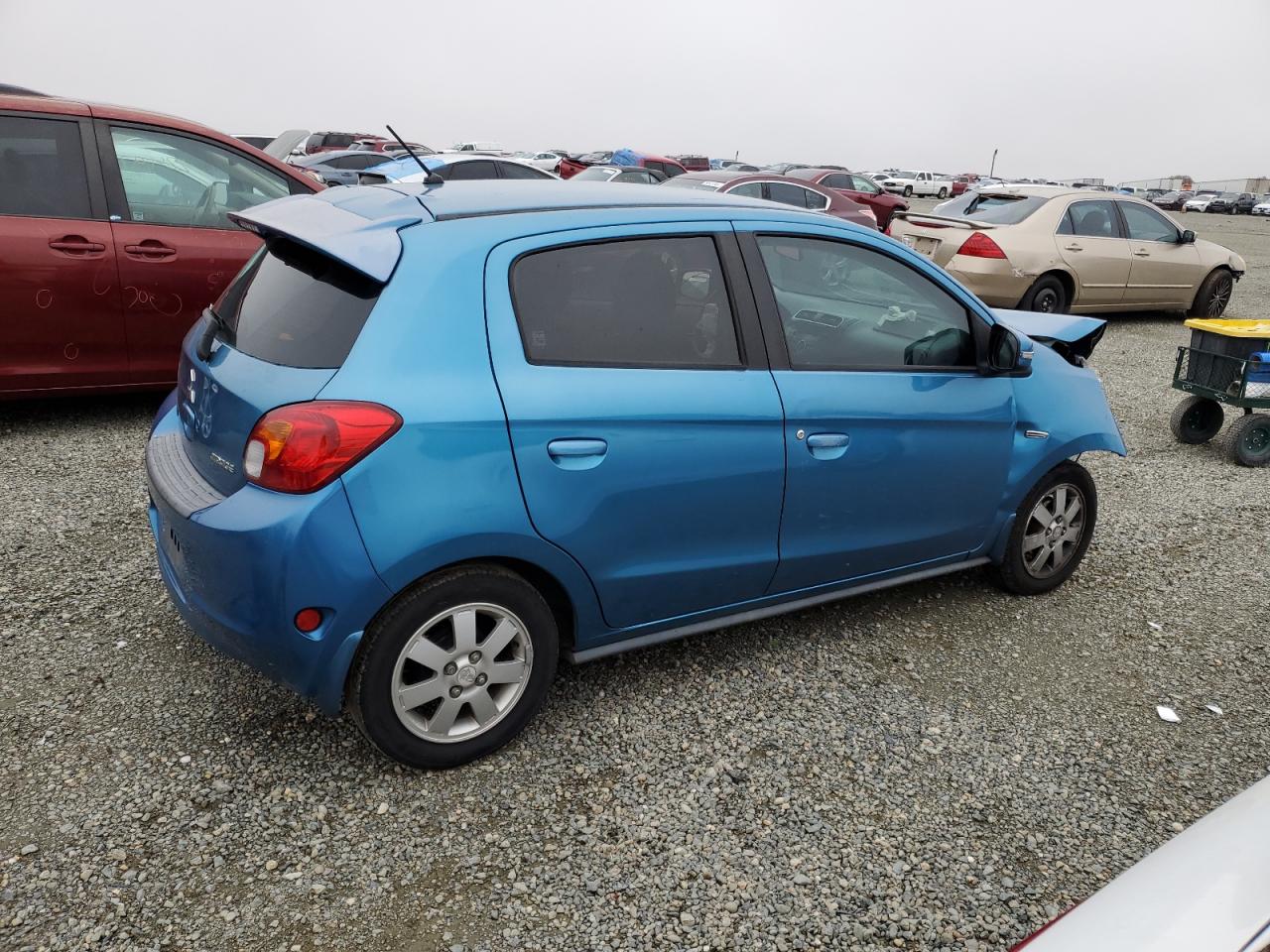 Lot #3045677684 2015 MITSUBISHI MIRAGE ES