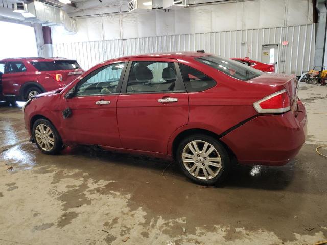 FORD FOCUS SEL 2011 red  gas 1FAHP3HN2BW116001 photo #3